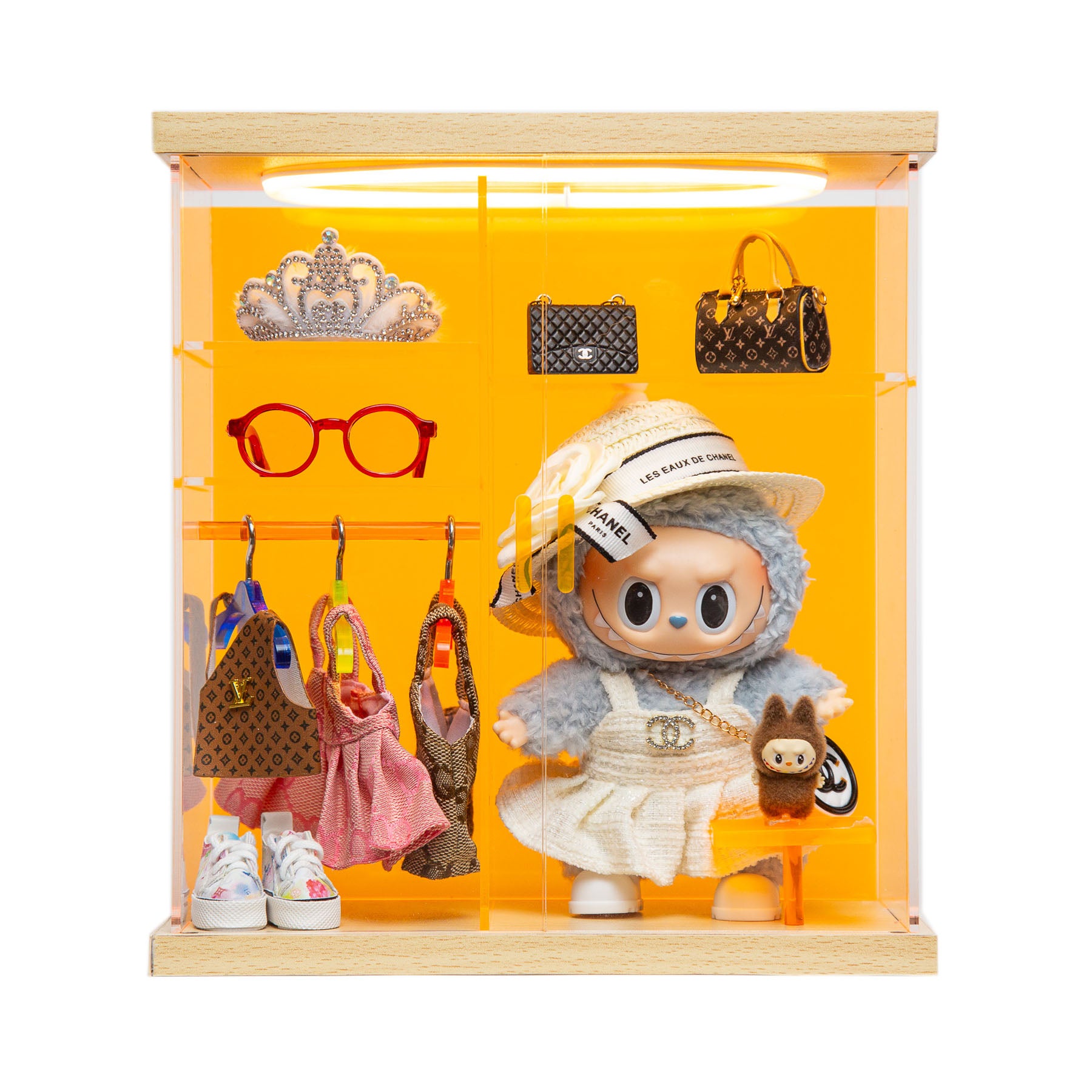 Bravik Illumina Closet Box- Orange