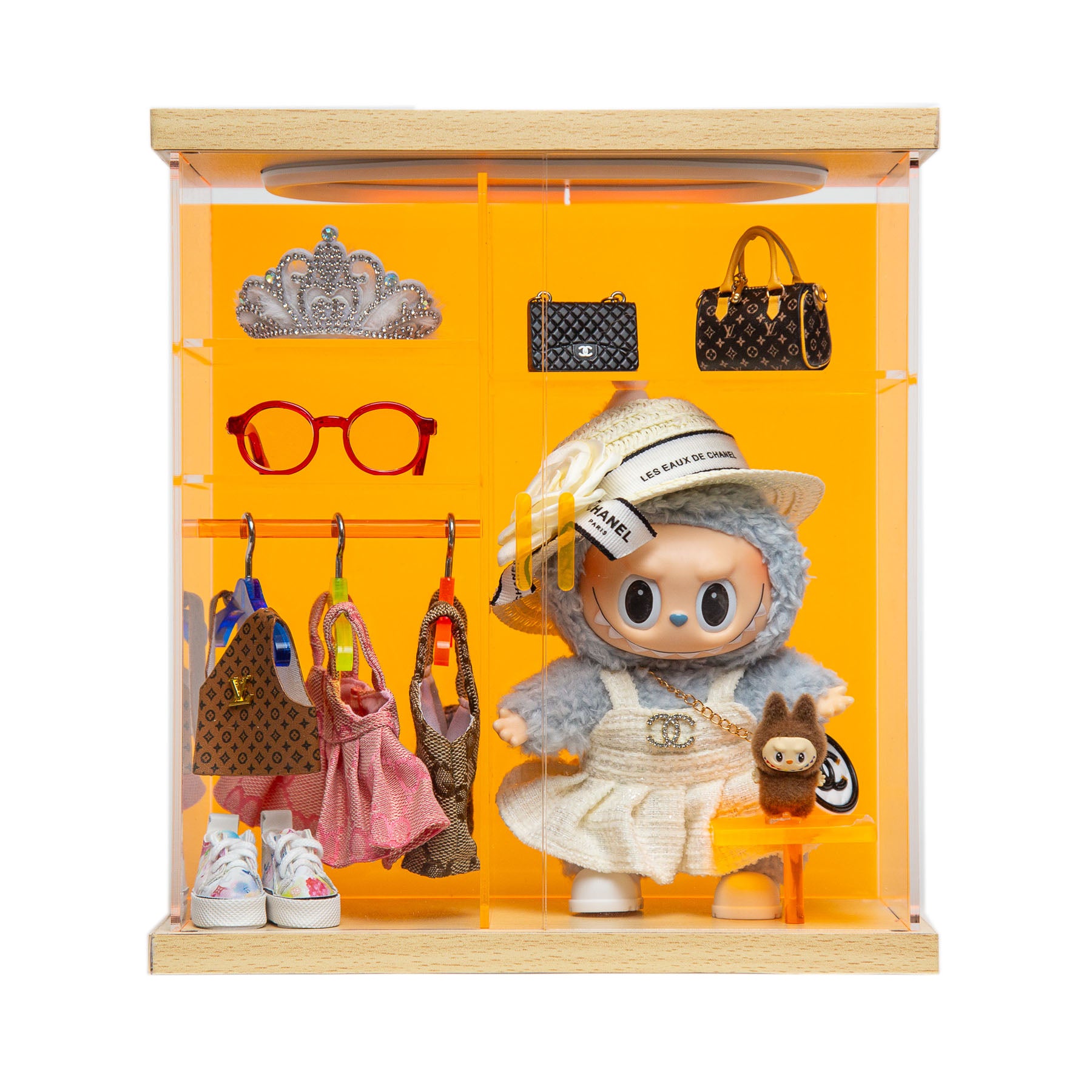 Bravik Illumina Closet Box- Orange