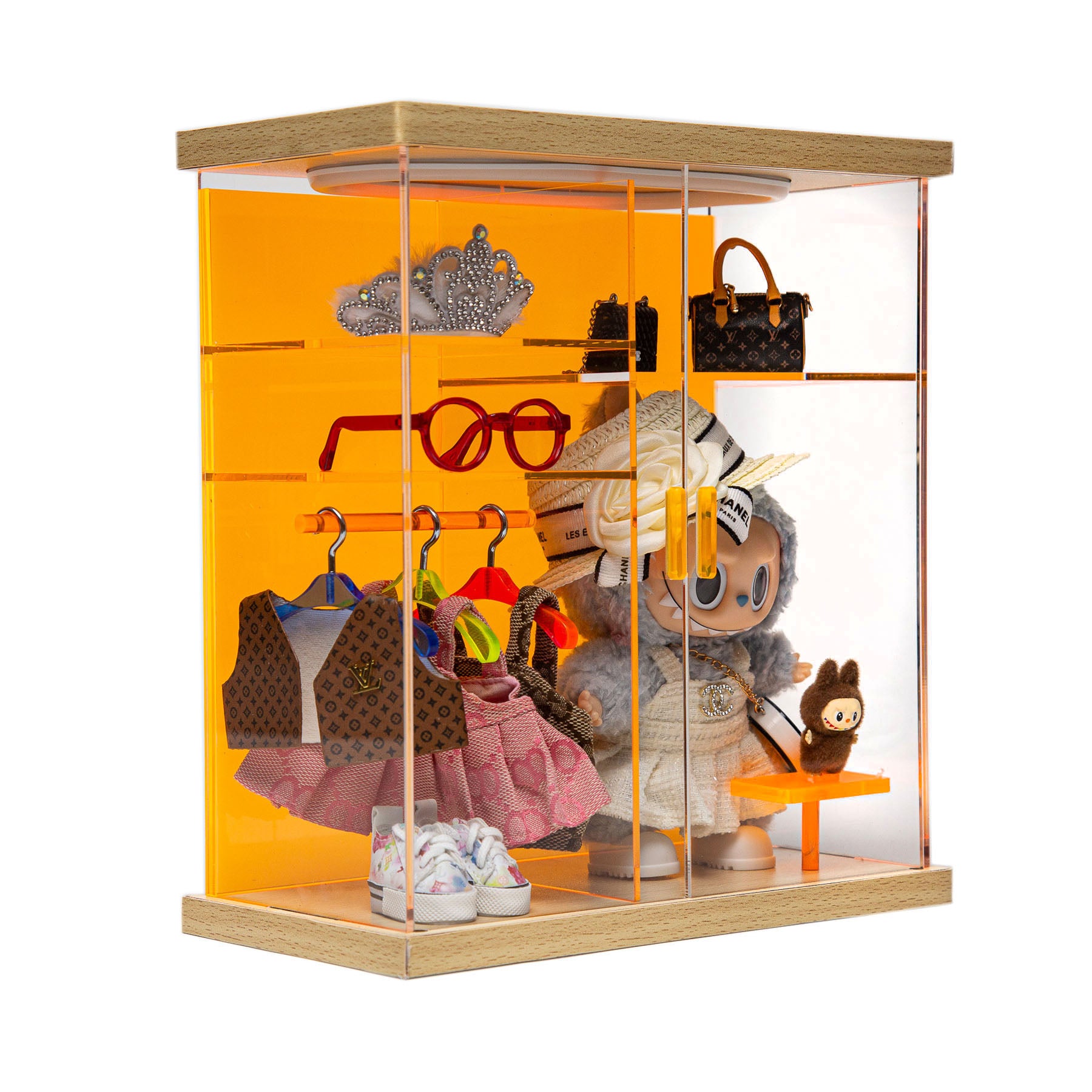 Bravik Illumina Closet Box- Orange
