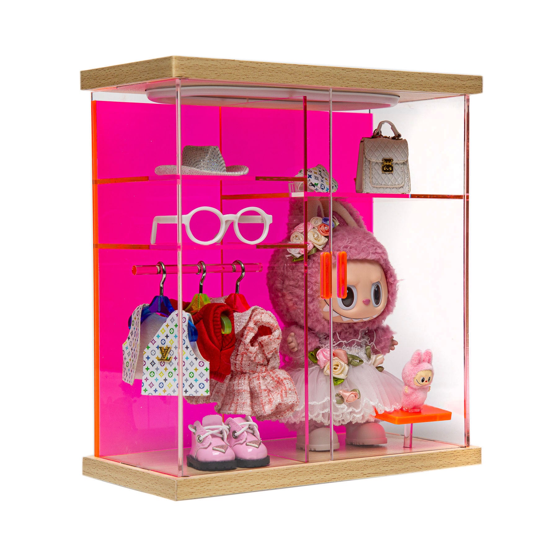 Bravik Illumina Closet Box- Pink