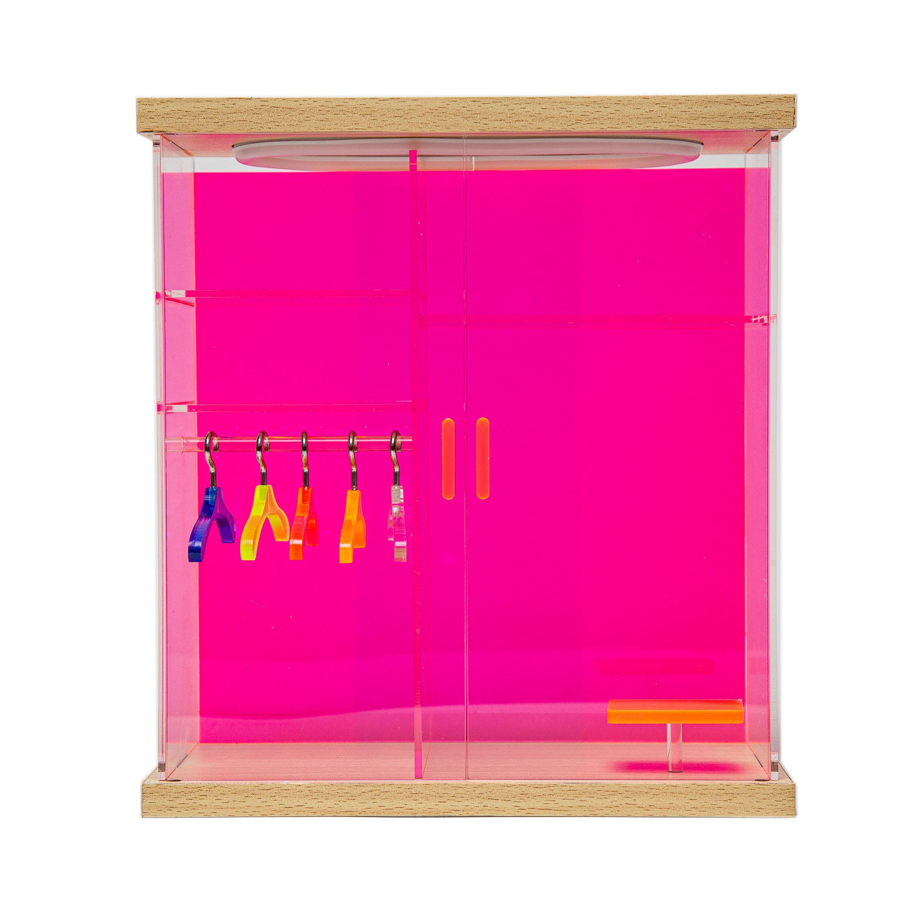 Bravik Illumina Closet Box- Pink